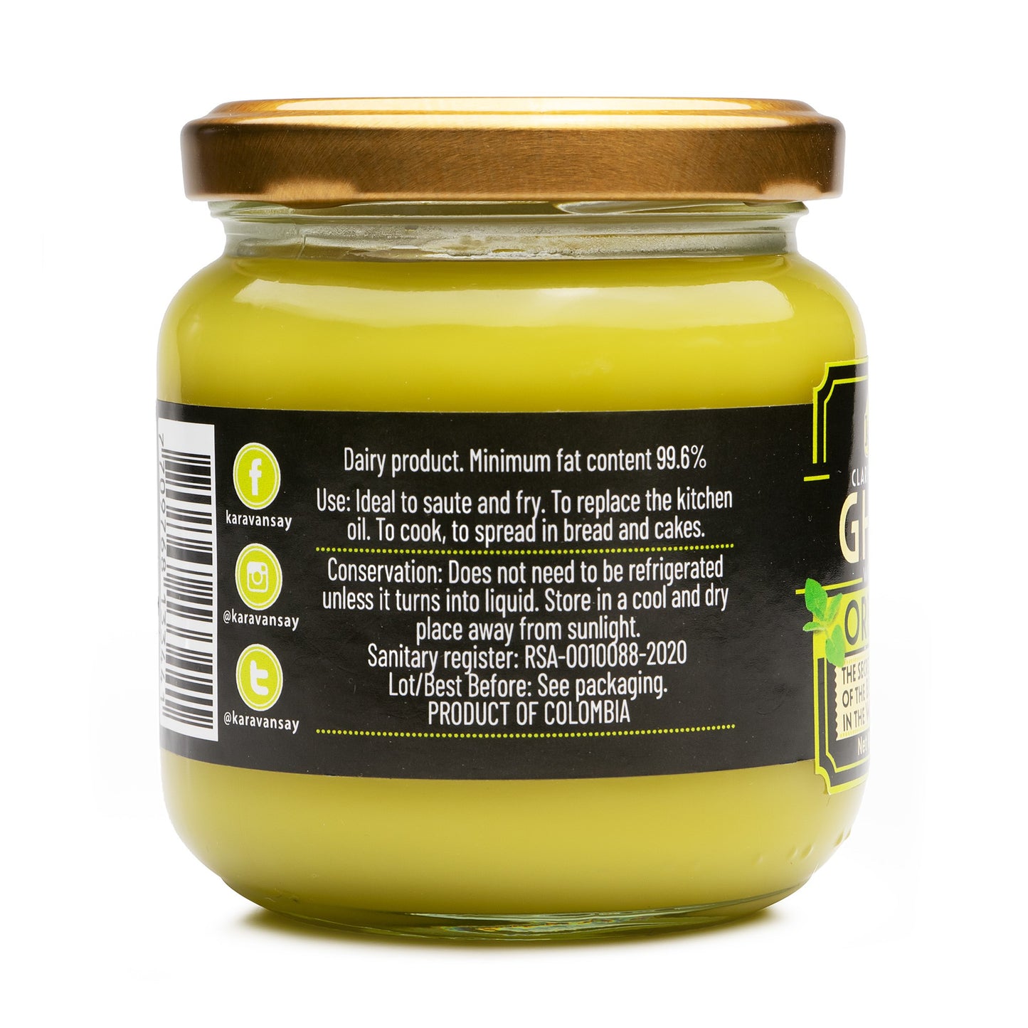 Ghee Oregano Clarified Butter