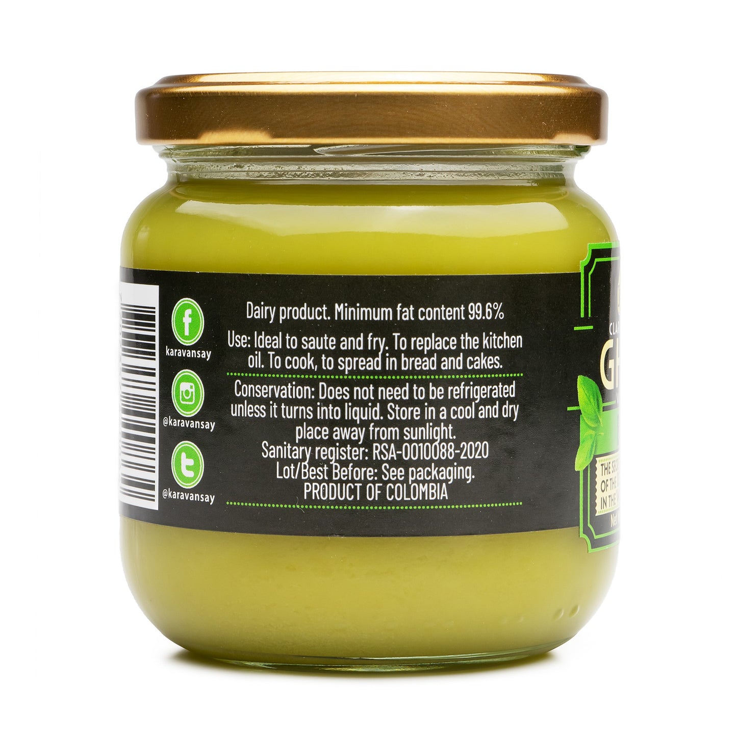 Ghee Basil Clarified Butter