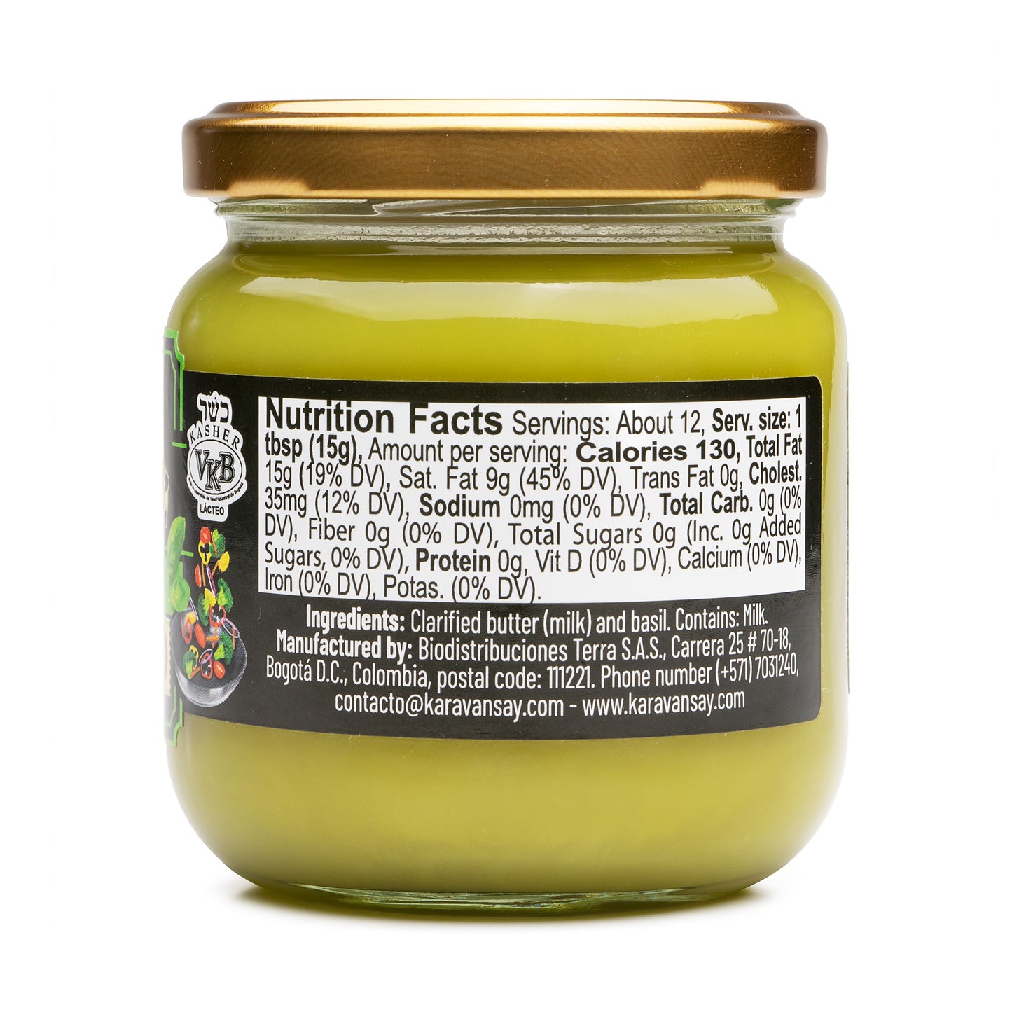 Ghee Basil Clarified Butter