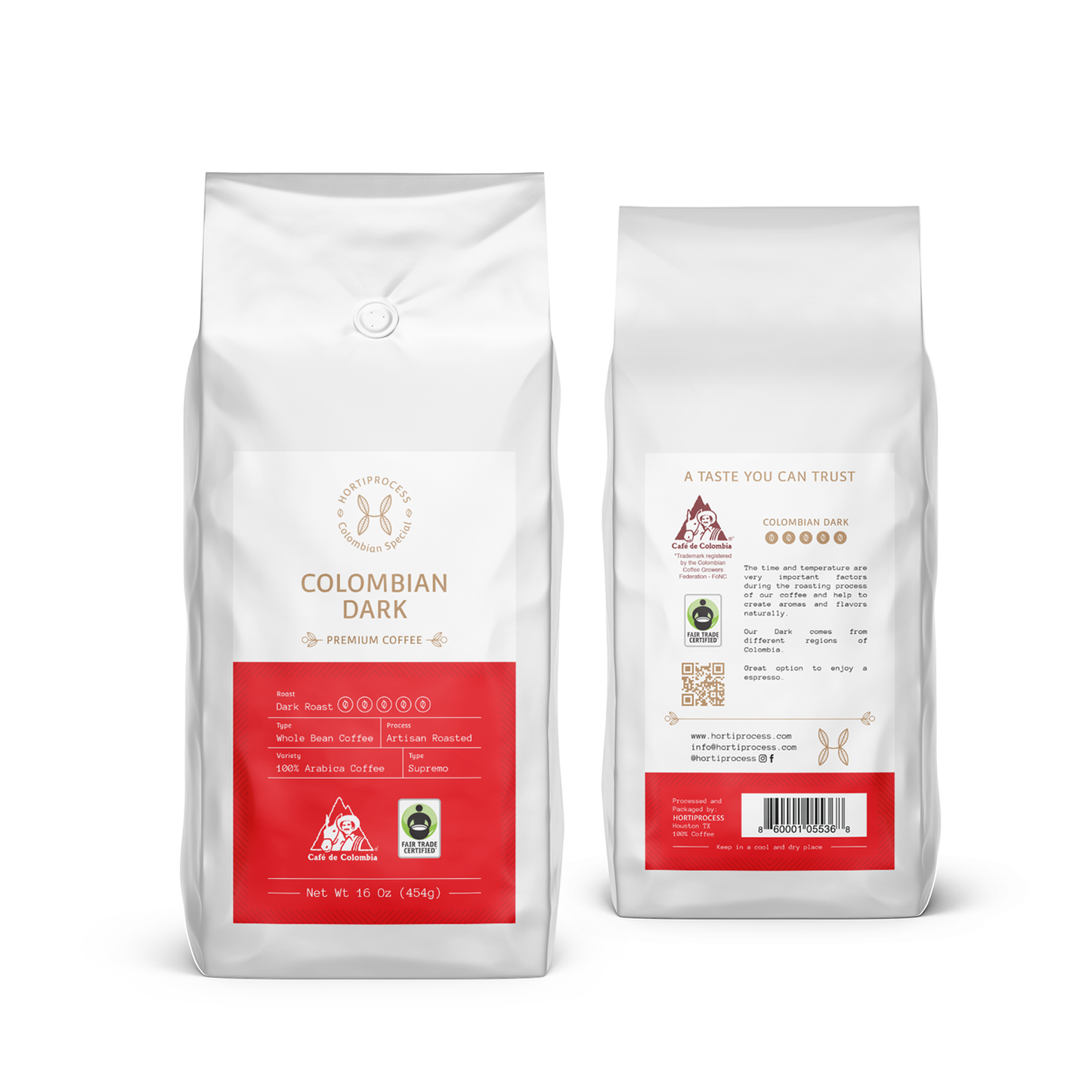 Colombian Dark Espresso 12 Oz