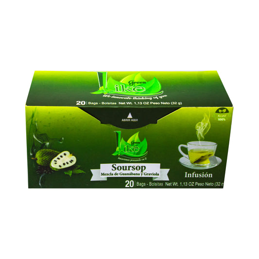 Soursop tea 4 Packs, 80 Infusions