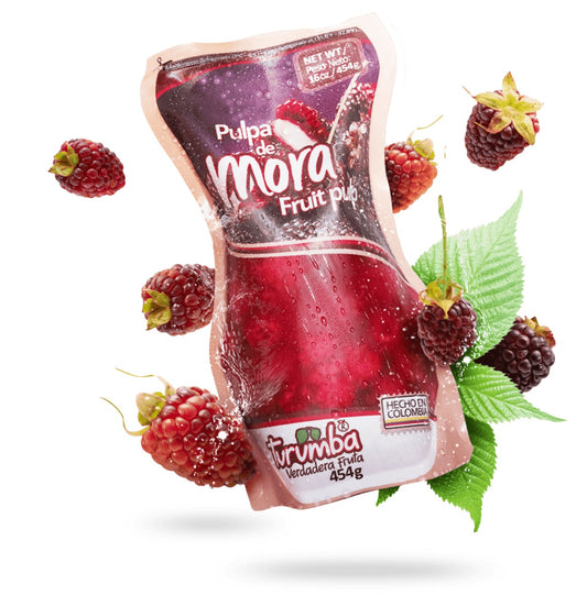 Blackberry whole pulp fruit