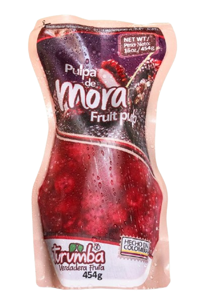 Blackberry whole pulp fruit