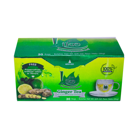 Ginger tea 4 Packs, 80 Infusions