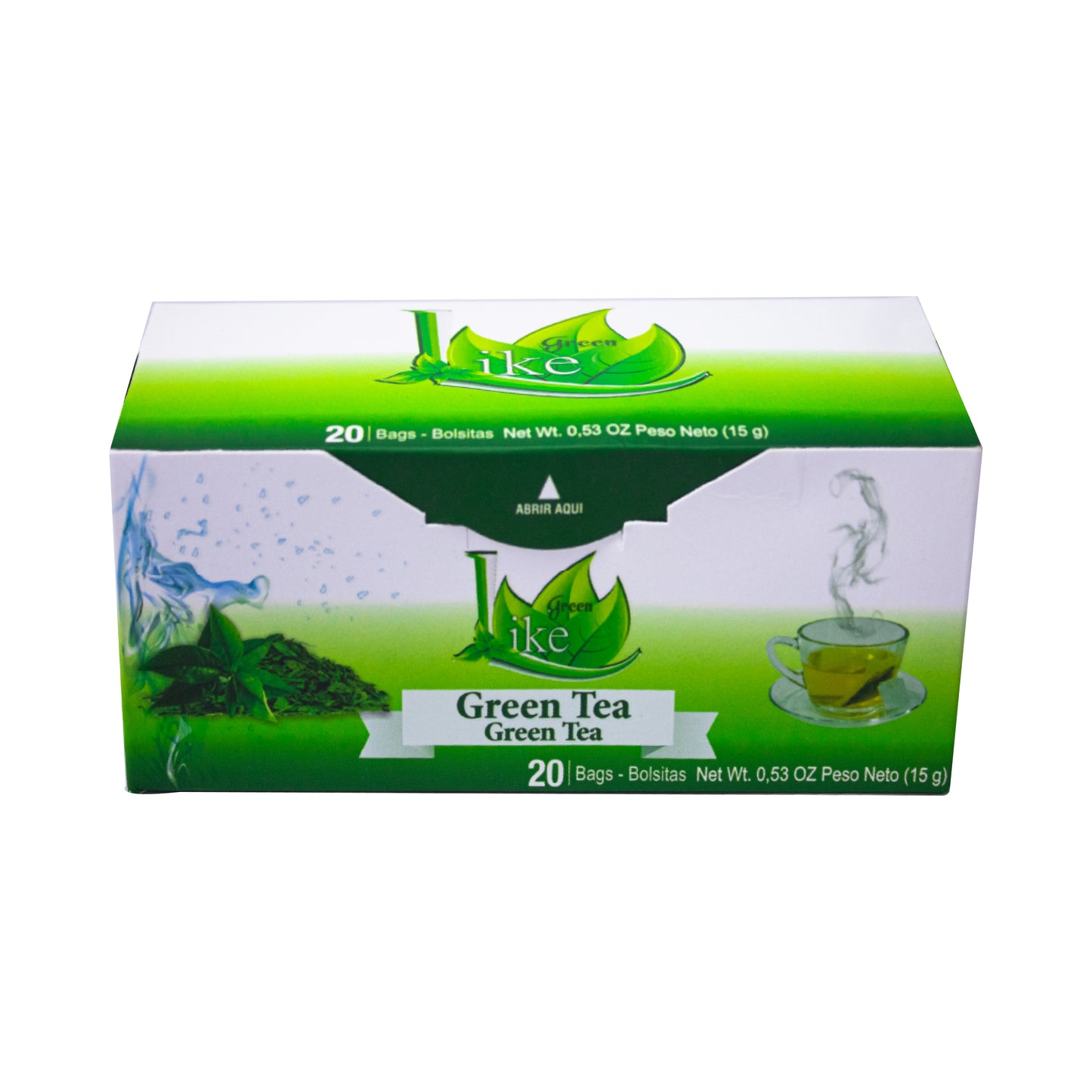 Green tea 4 Packs, 80 Infusions