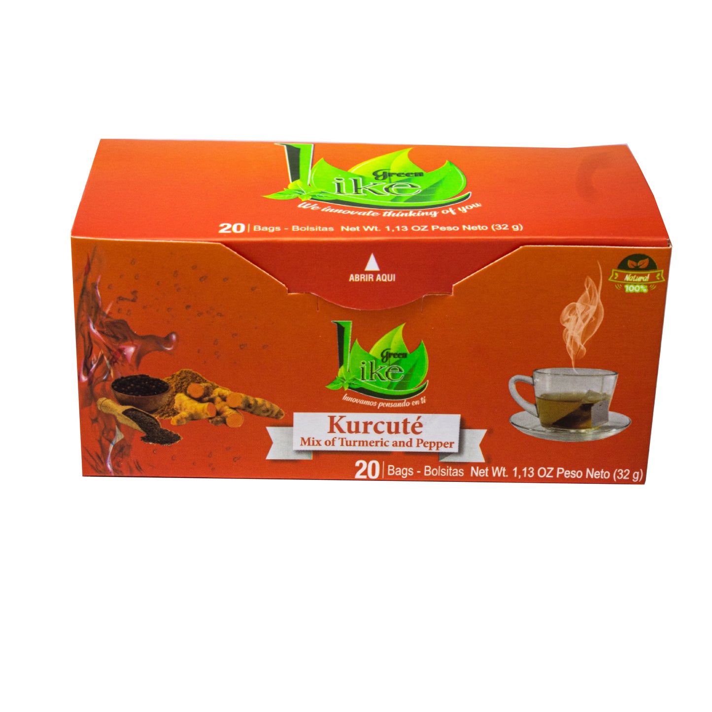 Kurcutea 4 Packs, 80 Infusions