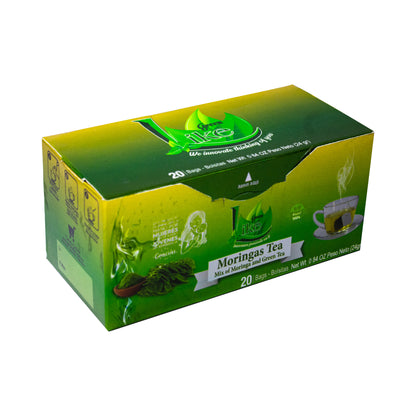 Moringas tea 4 Packs, 80 Infusions
