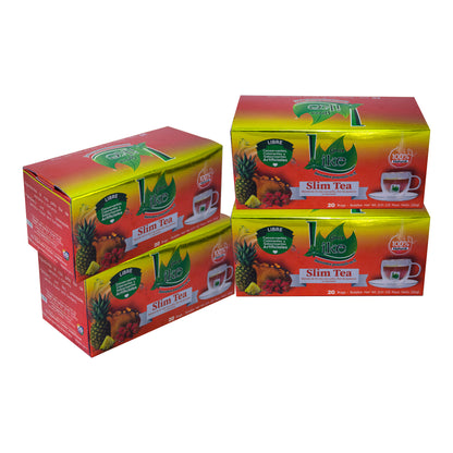 Slim tea 4 Packs, 80 Infusions